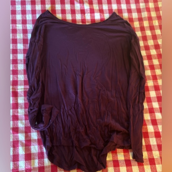 PINK Victoria's Secret Tops - VICTORIAS SECRET PINK BURGUNDY LONG SLEEVE (3 FOR 25 BUNDLE)
